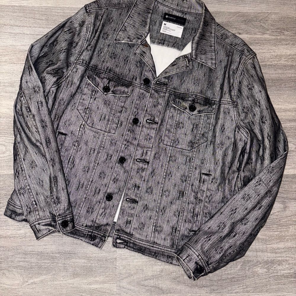 Stylish Gray Denim Jacket for Men